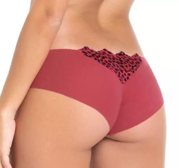 Calzón hipster de tiro medio con pocas costuras - Imagen 2