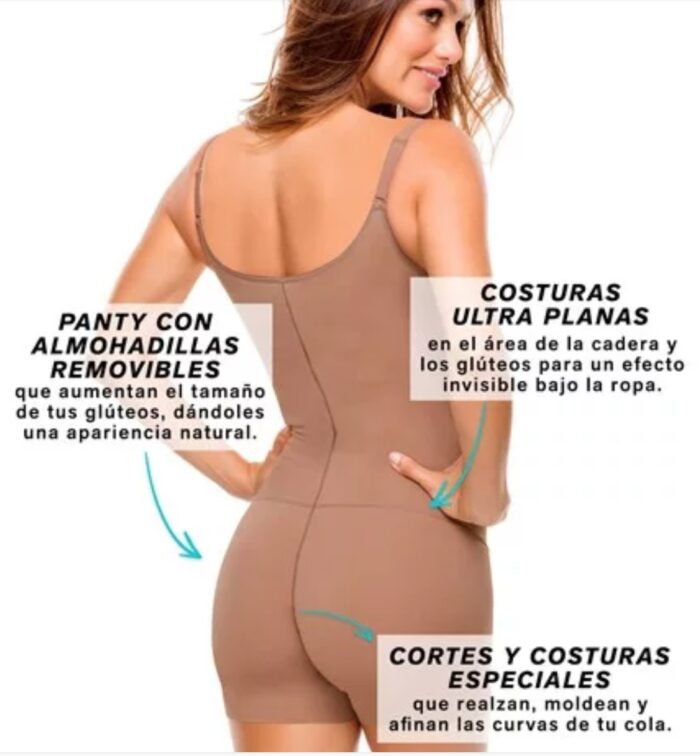 Body busto libre reductor de medidas (18492-857-70) - Imagen 2